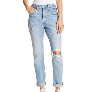 Levi’s 501 Destruct Slim Jeans in Can't Touch This
